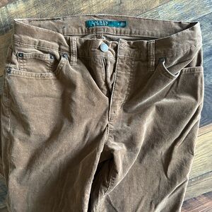 Ralph Lauren Brown Corduroy Bootcut Pants